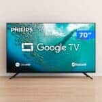 Smart TV 70″ Philips 4K UHD DLED 70PUG7019/78 Google TV Quad Core Google Assistente 3 HDMI