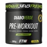 Suplemento Em Pó Pre Treino Pre Workout Pote 300g DIABO VERDE - FTW