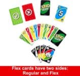 UNO Jogo de Cartas Flex para crianças a partir de 7 anos