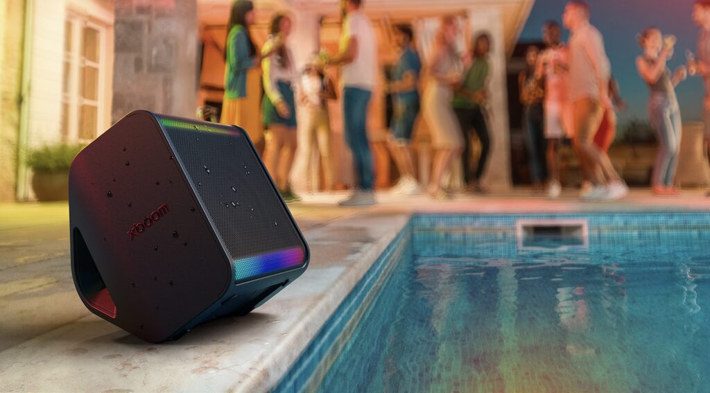 LG XBOOM Stage 301: A Caixa de Som Bluetooth Potente e Completa com Design Diferenciado LG XBOOM Stage 301: A Caixa de Som Bluetooth Potente e Completa com Design Diferenciado