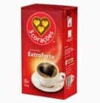 3 Corações Café Torrado e Moído Extra Forte, 500g vácuo