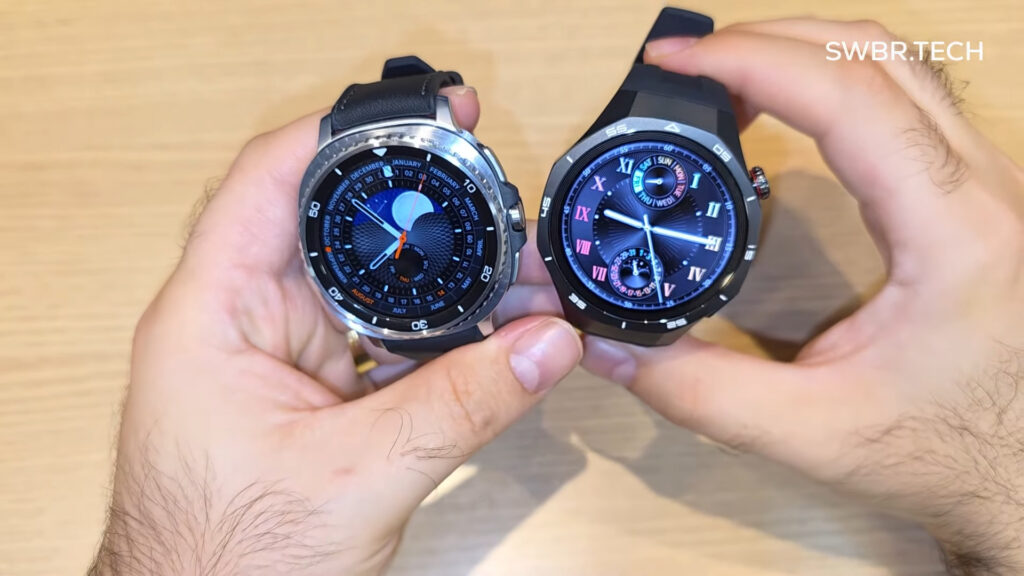 Comparativo Galaxy Watch 8 Classic vs Huawei GT 5 Pro