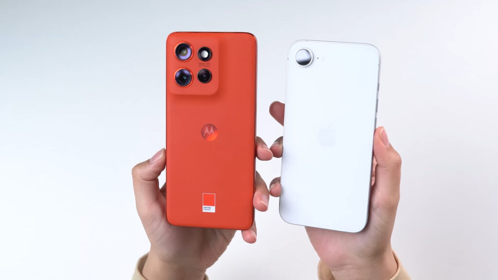 Edge 50 Neo vs iPhone 16e: Qual vale mais a pena em 2025?