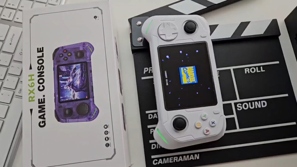 RX6H: O Console Portátil com RK3326 que Une Design e Desempenho