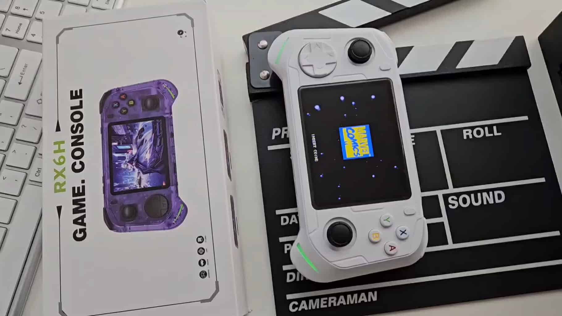 RX6H: O Console Portátil com RK3326 que Une Design e Desempenho