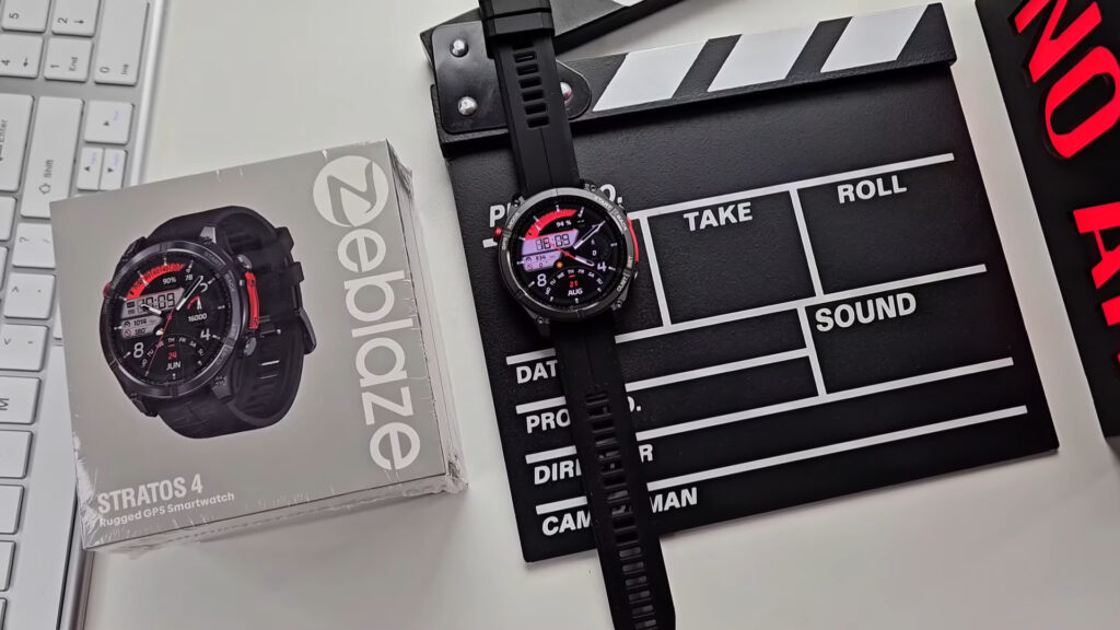Zeblaze Stratos 4: O Smartwatch com Resistência Militar, GPS e Bateria de Longa Duração Zeblaze Stratos 4: O Smartwatch com Resistência Militar, GPS e Bateria de Longa Duração