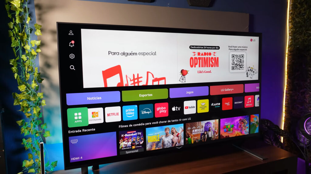 Melhor TV LG Custo-Benefício em 2025 Melhor TV LG Custo-Benefício em 2025