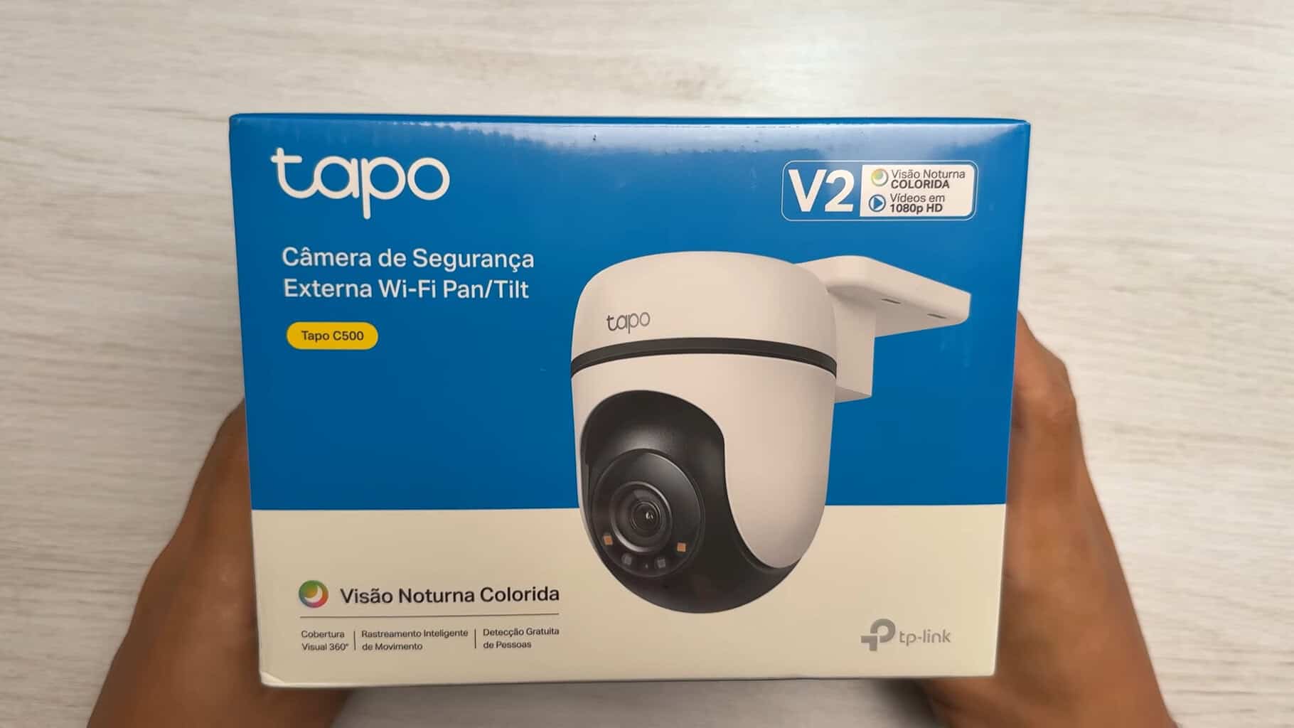 Tapo C500: A Melhor Câmera Wi-Fi Externa 360° com Visão Noturna Colorida em 2025