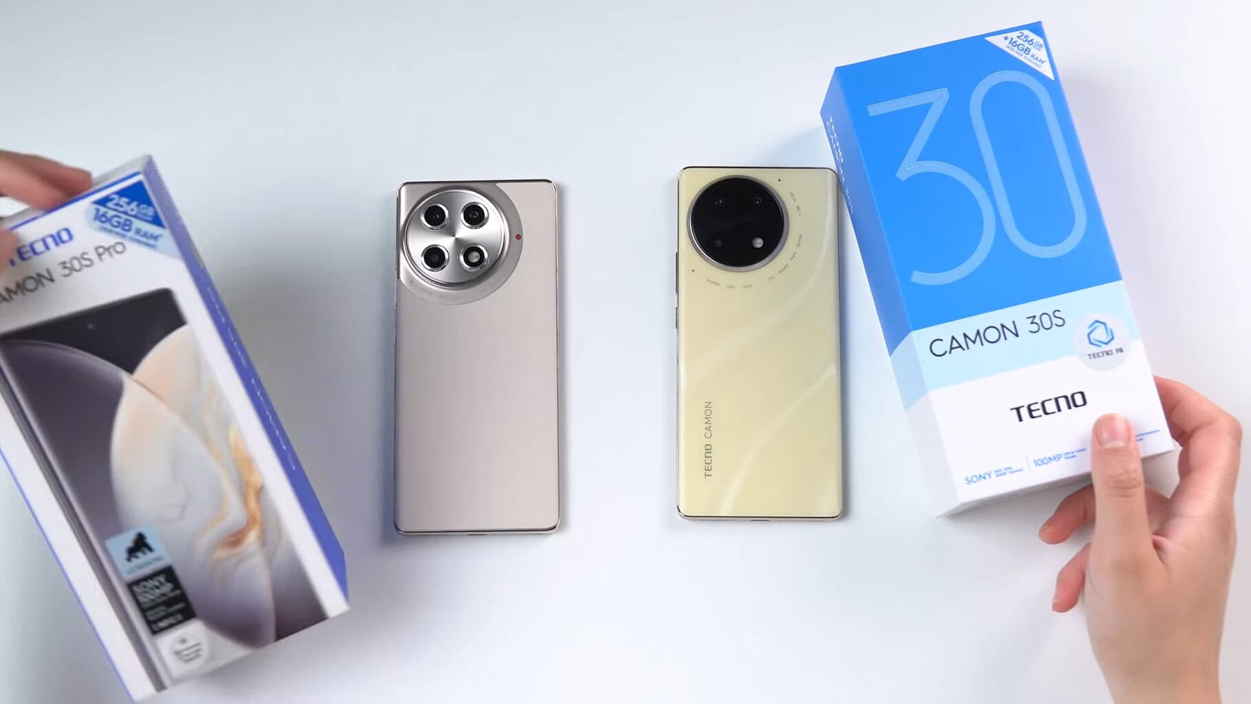 Tecno Camon 30S vs Tecno Camon 30S Pro — Comparativo Completo 2025