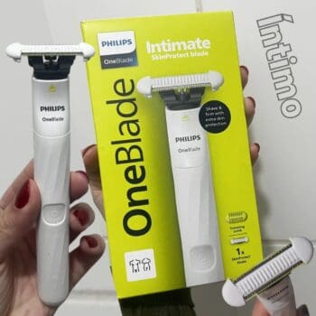 Aparador E Raspador Oneblade Intimate Qp1924/10 Philips Branco
