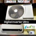Ar-condicionado Split Samsung Digital Inverter Ultra Connect AI 9.000 BTUs Frio AR09DYFZAWKNAZ