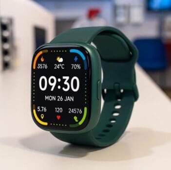Bettdow SmartWatch, relogio smartwatch com Ecrã tátil e Alexa, à prova d'água IP68, relogio smartwatch feminino e masculino, com modo esportivo e recebimento de notificações (verde)