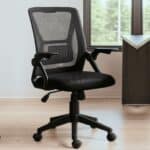 Cadeira De Escritório Diretor Malcom Preta Healer