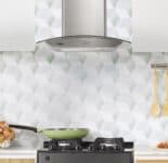 Coifa de Parede Consul 60cm Inox 4 Bocas – Vidro Curvo CAP60AR