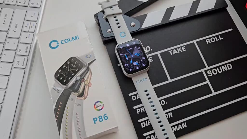 COLMI P86 Smartwatch: Tela Curva, AMOLED e Bateria de Longa Duração — Vale a pena?