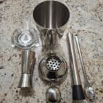 Coqueteleira Bar Man Profissional Inox Drink Caipirinha Bar Cor Prateado