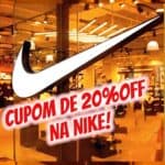 Cupom Nike 20% OFF em Produtos Selecionados
