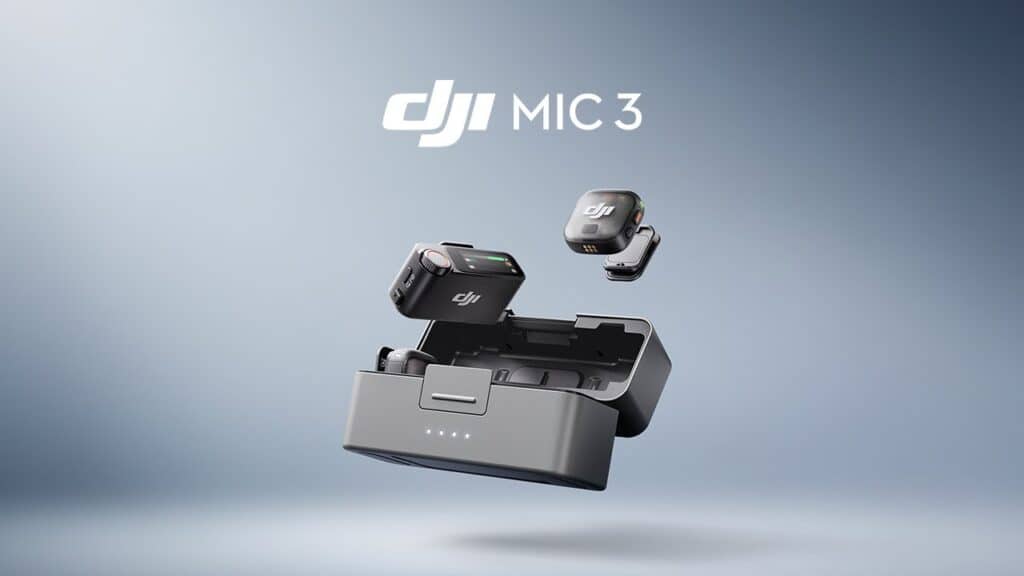 DJI Mic 3: Microfone Profissional com Mais Alcance, Memória e Recursos Avançados DJI Mic 3: Microfone Profissional com Mais Alcance, Memória e Recursos Avançados