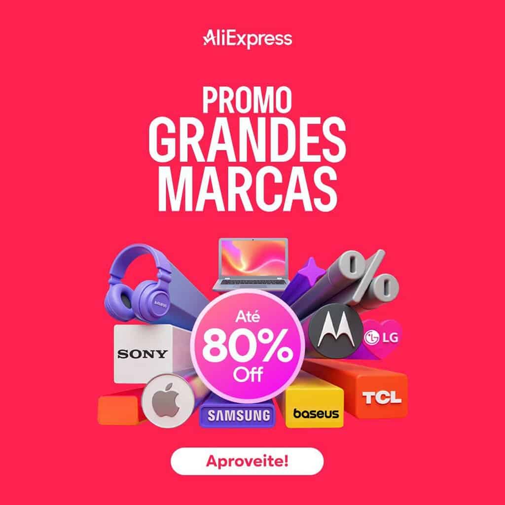 Evento AliExpress – Promo Grandes Marcas