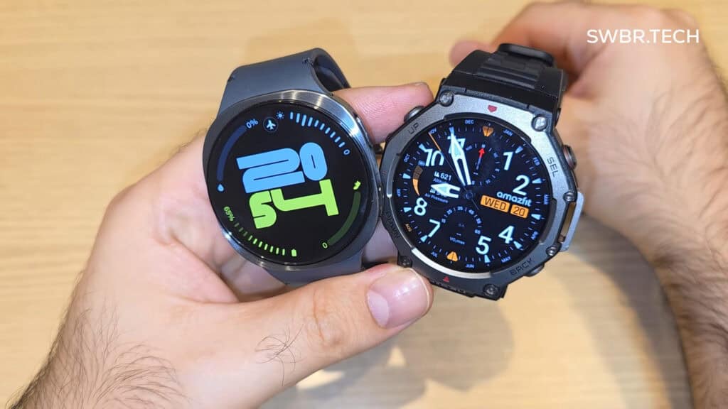 Galaxy Watch 8 vs Amazfit T-Rex 3 – Comparativo Completo