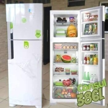 Geladeira/Refrigerador Consul Frost Free Duplex Branco 386L CRM44AB - 110V