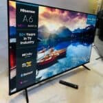 Hisense Smart TV UHD 4K DLED 50" Polegadas 50A6N com HDR10+ Dolby Vision Game Mode Controle por Voz Alexa Built-In AirPlay