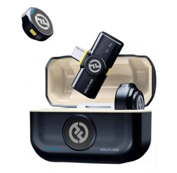 Hollyland Lark M2 Duo Microfone Sem Fio Usb-c Cor Preto