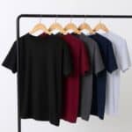 Kit 5 Camiseta Masculina 100% Algodão Basica Treino Esporte