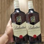 Kit Whisky Escocês Ballantines Finest 1litro com 2 unidades