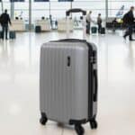 Mala Pequena De Bordo Londres 4 Rodas Swiss Move Prata