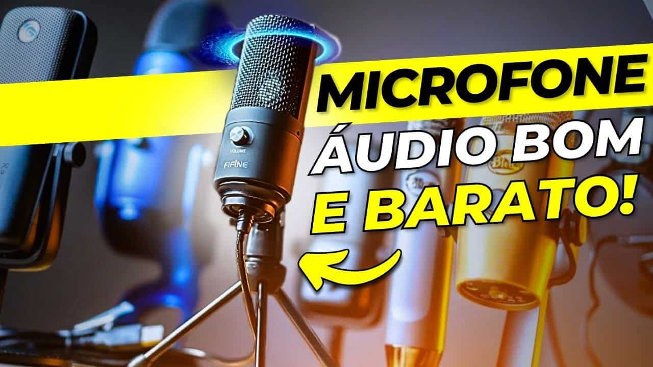 Melhores Microfones Baratos para Lives, Games e Podcast em 2025