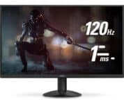 Monitor 27 Aoc Gamer 27b30h3/57, Full Hd, Ips, 120hz, 1ms Cor Preto