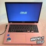 Notebook ASUS Vivobook Go 15 Intel Celeron 4GB RAM 128GB eMMC 15,6" UHD Rosa Windows 11+ Microsoft 365 Personal Office E510KA-BR833WS