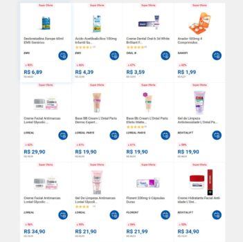Ofertas com até 85% Off - Pague Menos
