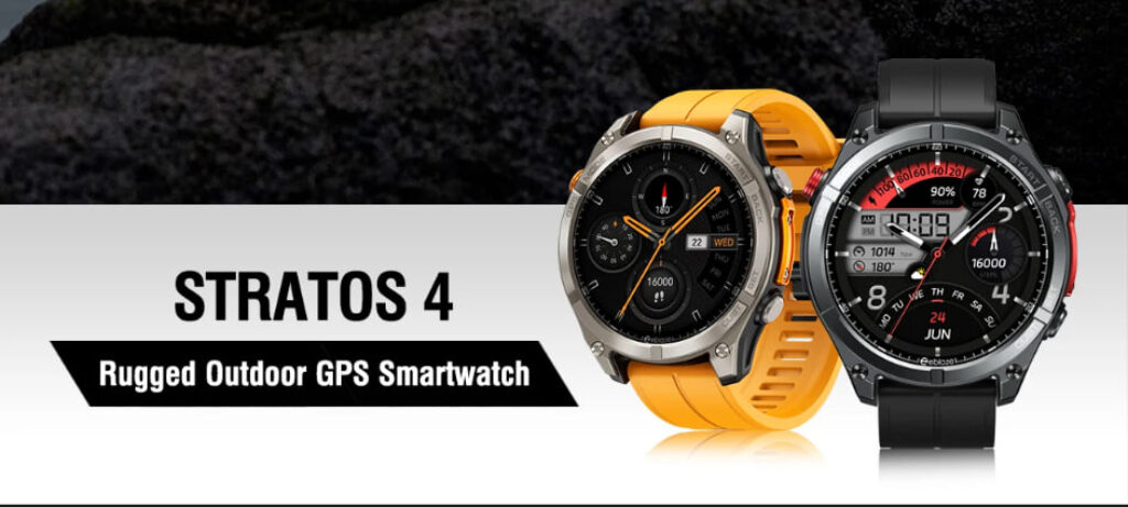 Zeblaze Stratos 4: GPS Avançado, AMOLED, Certificação Militar e Até 18 Dias de Bateria Zeblaze Stratos 4: GPS Avançado, AMOLED, Certificação Militar e Até 18 Dias de Bateria