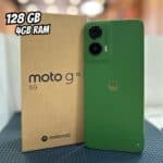 Smartphone Motorola Moto g35 5G – 128GB 12GB (4GB RAM+8GB Ram Boost) e Camera 50MP com AI NFC Tela 6.7″ com Superbrilho – Verde – Vegan Leather