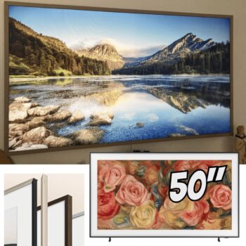 Samsung Smart TV 50 polegadas QLED The Frame LS03D - Tela Matte