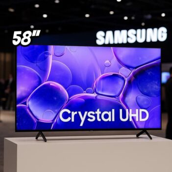 Samsung Smart TV 58" Crystal UHD 4K U8500F 2025, Xbox Cloud Gaming, Canais Gratuitos, 7 Anos de Atualização, AI Energy Mode, Alexa integrada 58"
