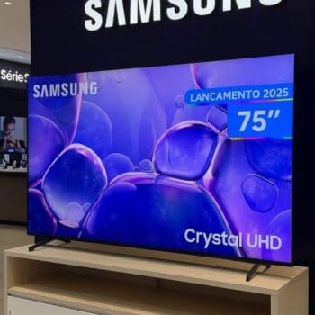 Samsung Smart TV 75″ Crystal UHD 4K U8100F 2025 – UN75U8100FGXZD