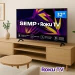 Smart TV 32" HD LED Semp 32R6610 Wi-Fi 3 HDMI 1 USB