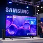 Smart TV 55″ Samsung 4K UHD Crystal UHD UN55U8600FGXZD Tizen Bixby 3 HDMI