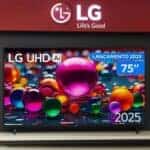 Smart TV 75″ LG 4K Ultra HD UHD 75UA8550PSA webOS 25 α7 AI Processor 4K Gen8 Alexa 3 HDMI 2 USB