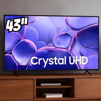 Smart Tv Samsung U8100f Crystal Uhd 4k 2025 43 Preto