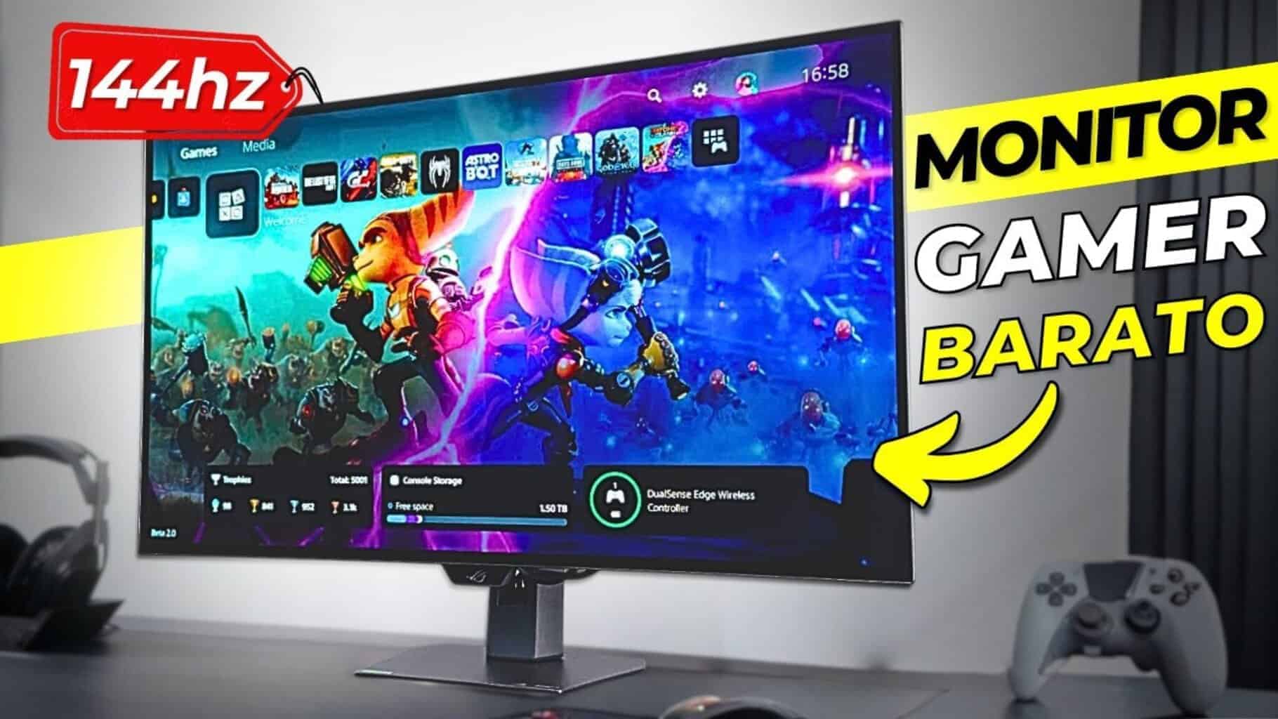 TOP 7 Melhores Monitores Gamer Baratos e Custo-Benefício de 2025 (Curvo ...