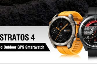 Artigos Zeblaze Stratos 4: GPS Avançado, AMOLED, Certificação Militar e Até 18 Dias de Bateria