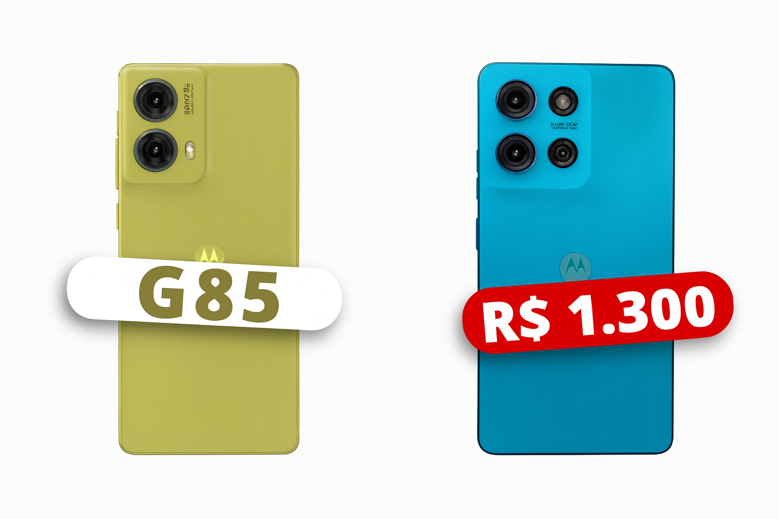 Moto G75 vs Moto G85: Qual Comprar em Setembro? Moto G75 vs Moto G85: Qual Comprar em Setembro?