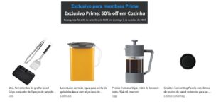 50% OFF em Cozinha - Amazon