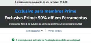 50% OFF em Ferramentas - Amazon