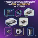 7 achadinhos do AliExpress até R$ 280 (setembro): importados diferenciados, úteis e baratos