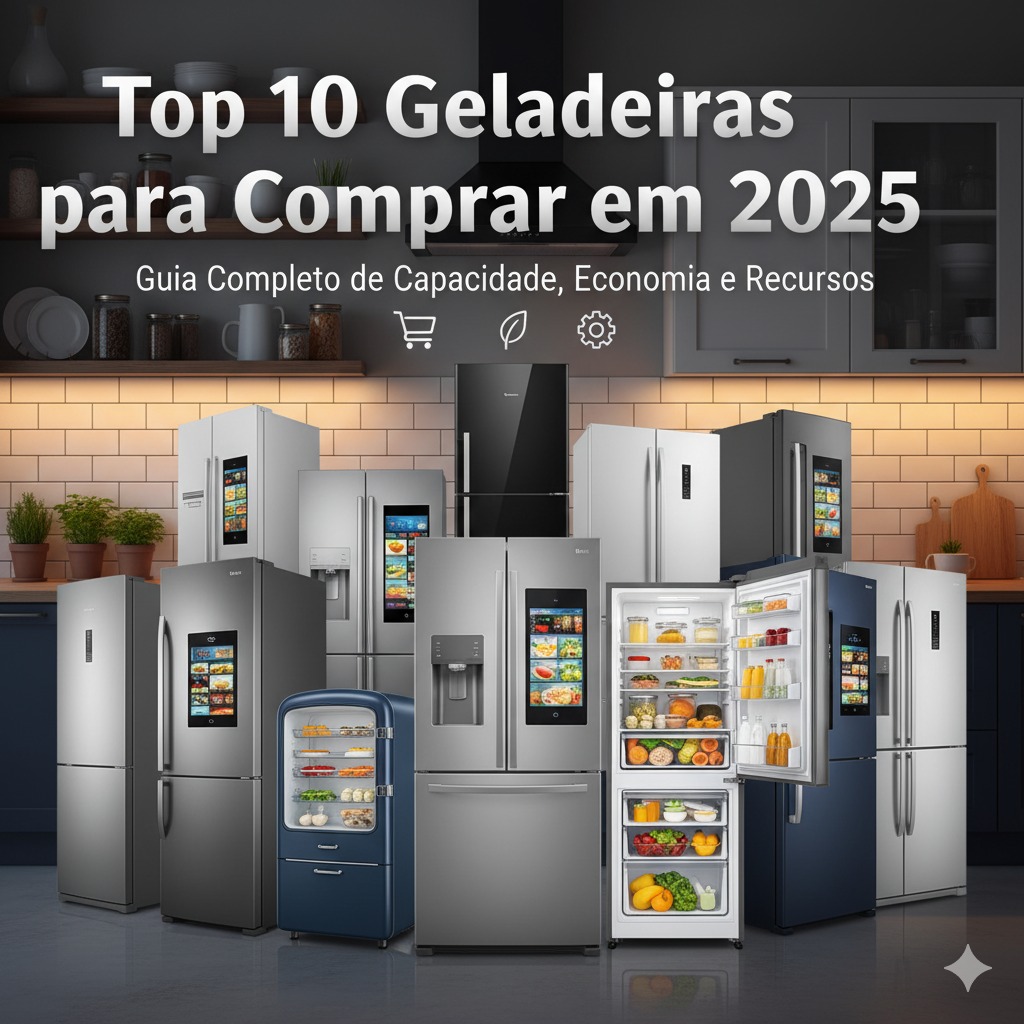 Top 10 Geladeiras para Comprar em 2025: Guia Completo de Capacidade, Economia e Recursos Top 10 Geladeiras para Comprar em 2025: Guia Completo de Capacidade, Economia e Recursos